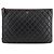 Chanel Clutch Classic Caviar Large
