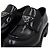 Prada Black Leather Triangular Logo Brushed Women's Loafers - view 6
