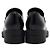 Prada Black Leather Triangular Logo Brushed Women's Loafers - view 7