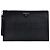 Prada Clutch in Saffiano con logo triangolare e tracolla Nero
