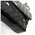 Chanel Borsa a Tracolla in Vernice con Catena Nera - vista 14