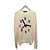 Louis Vuitton Ivory Clock Intarsia Strickpullover