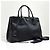 Prada Borsa Tote Saffiano Lux Borsa a Tracolla Nero - vista 4