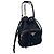 Prada Bolso bucket crossbody de nylon con logo triangular Negro