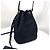 Prada Bolso bucket crossbody de nylon con logo triangular Negro - vista 10