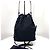 Prada Bolso bucket crossbody de nylon con logo triangular Negro - vista 4