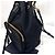 Prada Bolso bucket crossbody de nylon con logo triangular Negro - vista 8
