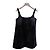Prada Washed Denim Mini-Kleid Schwarz