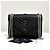 Autre Marque Borsa a Tracolla con Catena a Busta Nera Medium - vista 3