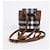 Burberry Check Micro Kordrucksack Dark Birch Brown - Ansicht 3