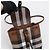 Burberry Check Micro Kordrucksack Dark Birch Brown - Ansicht 8