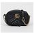 Gucci Mini borsa a tracolla GG Marmont matelassé nera - vista 2