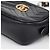 Gucci Mini borsa a tracolla GG Marmont matelassé nera - vista 9