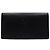 Autre Marque Monogram Black Clutch mit Klappe