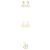 Dior Orecchini tribali con perle e cristalli da donna (Gold/White) - vista 3