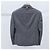 Thom Browne Wool Classic Check Suit Gray - view 4