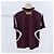 Louis Vuitton Intarsia Rundhalspullover aus Baumwollstrick Burgundrot - Ansicht 4