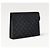 Louis Vuitton Pochette Voyage MM Monogram Eclipse Black - vista 3