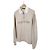 Louis Vuitton Half-Zip-Sweatshirt mit verziertem Logo Beige