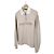 Louis Vuitton Half-Zip-Sweatshirt mit verziertem Logo Beige - Ansicht 2