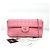 Chanel Borsa a spalla baguette Chocolate Bar con catena Rosa