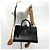 Autre Marque Borsa a spalla Cabas in pelle Small Black - vista 3