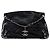 Chanel Schultertasche mit Kette Schwarz