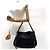 Chanel Schultertasche mit Kette Schwarz - Ansicht 3