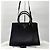 Prada Borsa Tote in pelle Saffiano Borsa a tracolla Nero - vista 8