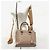Prada Borsa Tote e borsa a tracolla in pelle Saffiano - vista 3