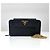 Prada Borsa a tracolla con catena in pelle Saffiano Nero - vista 9