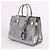 Autre Marque Mini borsa a tracolla argento - vista 3