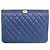 Chanel Clutch Boy Medium Navy Gold-tone
