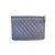Chanel Clutch Boy Medium Navy Gold-tone - vista 4