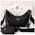 Prada Borsa Hobo Re-edition in Nylon Black - vista 2