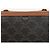 Céline Clutch con catena Triumph in tela e vitello - vista 3