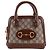 Gucci Bolso de hombro pequeño Horsebit marrón