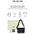 Burberry Borsa a tracolla Camera Logo in nylon nera - vista 21