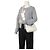 Prada Borsa a tracolla Saffiano Re-Edition White - vista 23