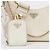 Prada Borsa a tracolla Saffiano Re-Edition White - vista 3