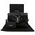 Autre Marque Borsa a tracolla Lulu Toy in pelle Nero Argento