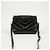 Autre Marque Borsa a tracolla Lulu Toy in pelle Nero Argento - vista 3
