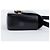 Céline Mini Cloud em couro de bezerro brilhante preto - vista 5
