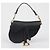 Dior Mini Leder Saddle Tote Bag Schwarz - Ansicht 2