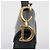 Dior Mini Leder Saddle Tote Bag Schwarz - Ansicht 8