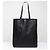 Autre Marque SAINT LAURENT Borsa Shopper Bold Nera in Pelle - vista 4