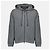 Moncler Zip-Up Hoodie aus Baumwollmischung mit Leder-Logo - Ansicht 5