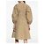 Vestido corto de algodón Moncler Beige - vista 6