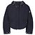 Moncler Giacca in Piumino Corta con Cappuccio Eucalyptus