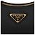 Prada Mini Bolsa em Couro Saffiano Re-edition - vista 9